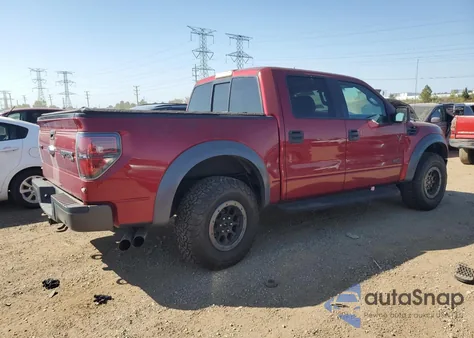 2014 Ford F150 Svt Raptor из США, поврежденный, VIN 1FTFW1R66EFC28031